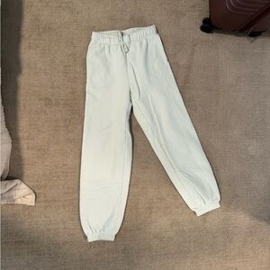 Aritzia Mint Green TNA Mega Cozy Sweatpants